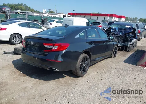 2019 Honda Accord Sport из США, поврежденный, VIN 1HGCV1F33KA121867